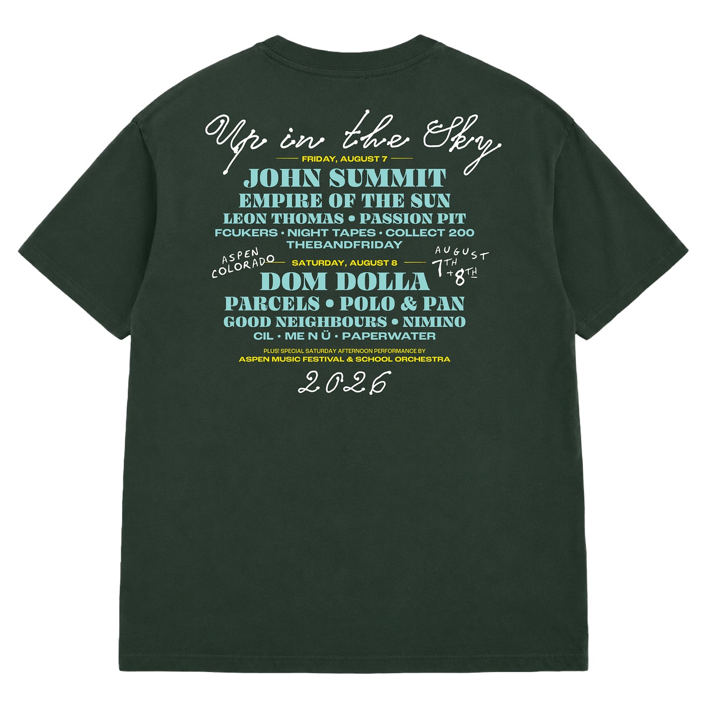 Disco Lineup Tee
