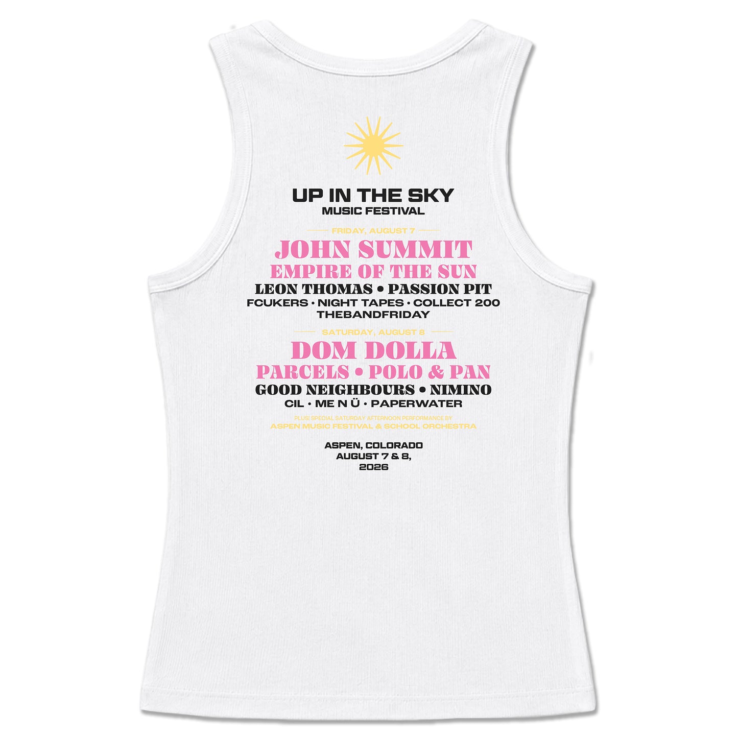 Women's Dancing Lineup Tank